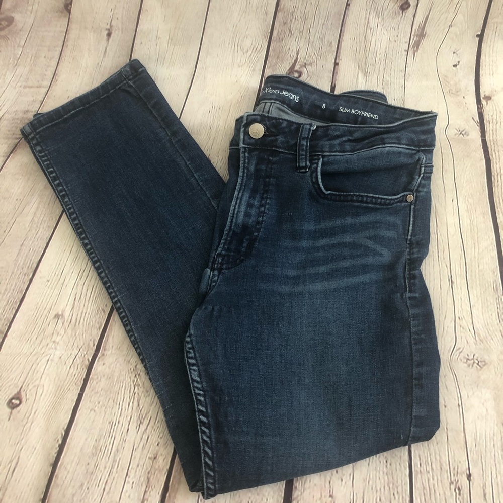 Calvin Klein slim boyfriend jeans
